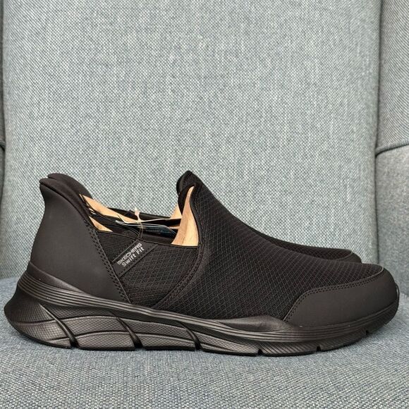Men's Skechers Equalizer Hands Free Swift Fit Slip-On Sneakers shoes men’s 13